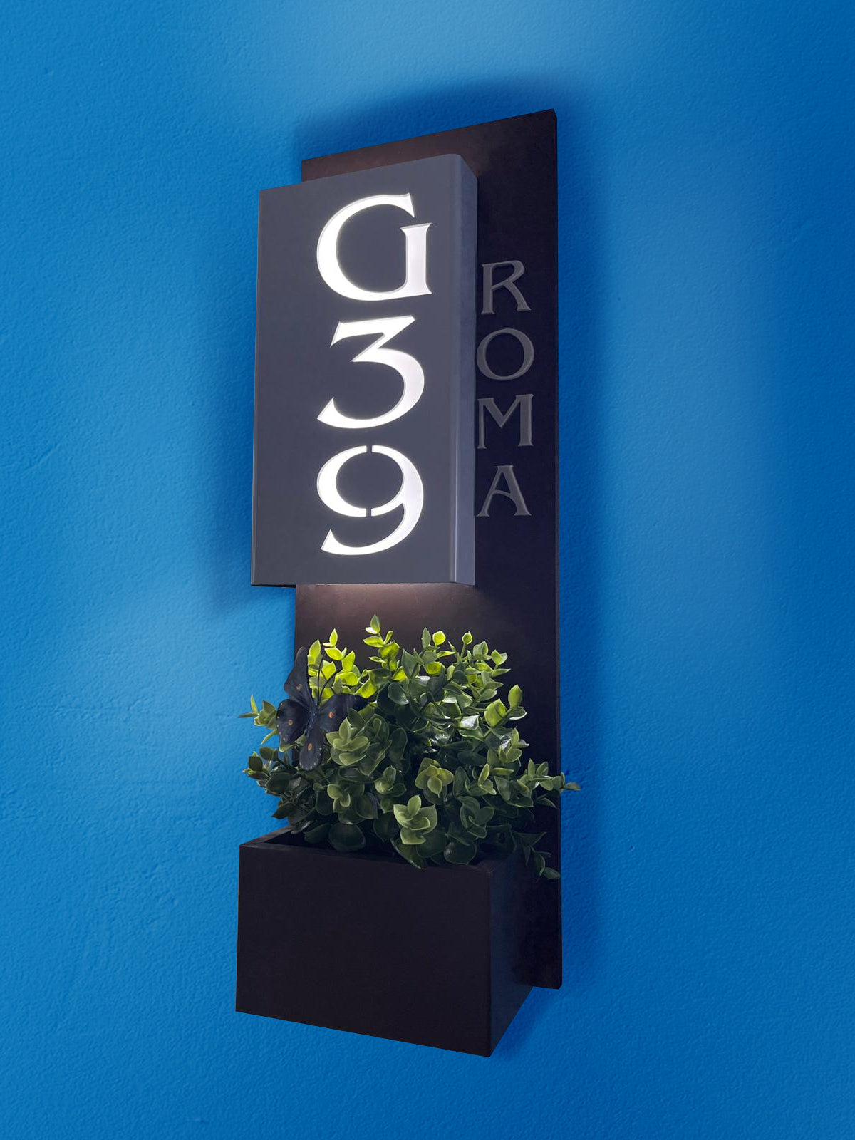 Boquerón Eléctrico con número de buzón