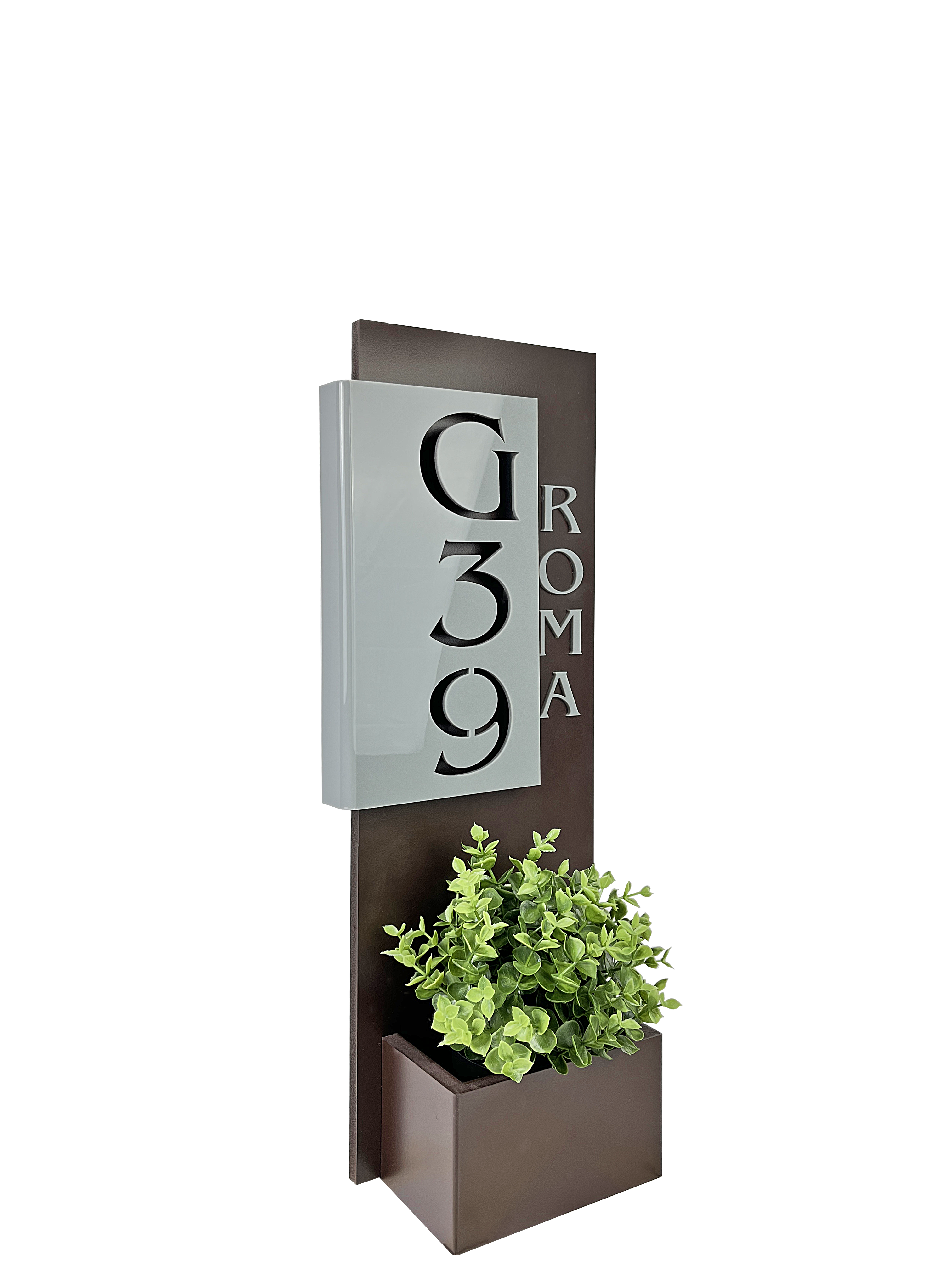 Boquerón con número buzón