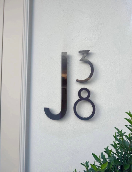 Floating House Numbers